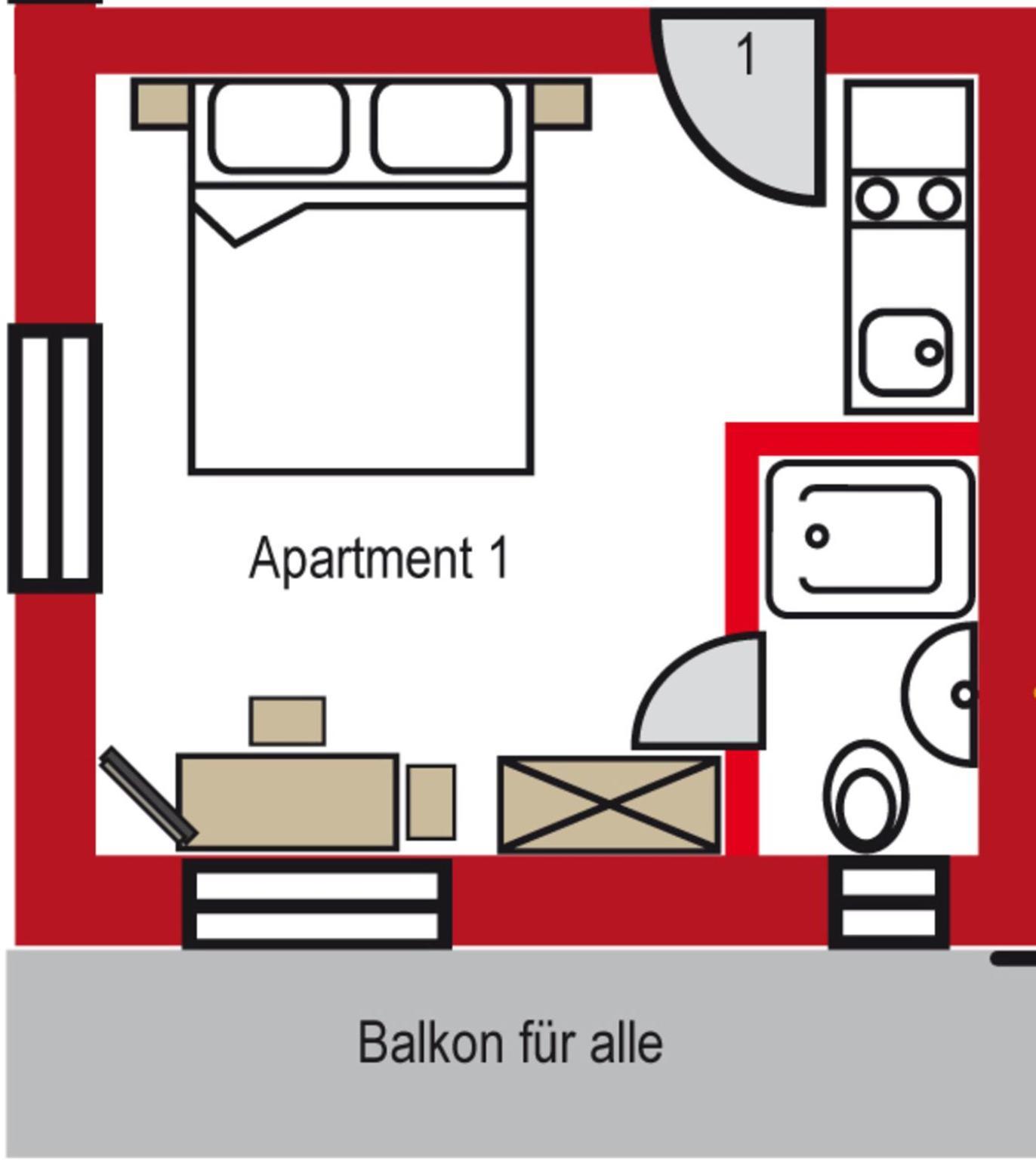 App 1 - Farbennest Mit Fruehstueck Teekueche, Sommerbergbahnen Inkl Tannheim Exterior foto
